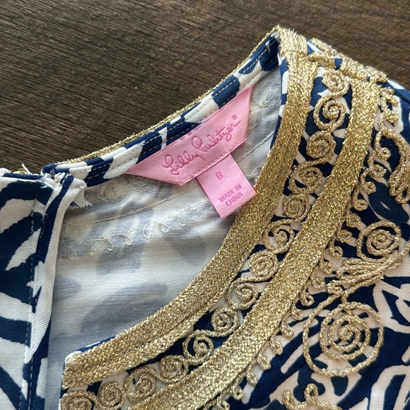 Lilly Pulitzer Navy Blue Dress - Picture 2 of 3